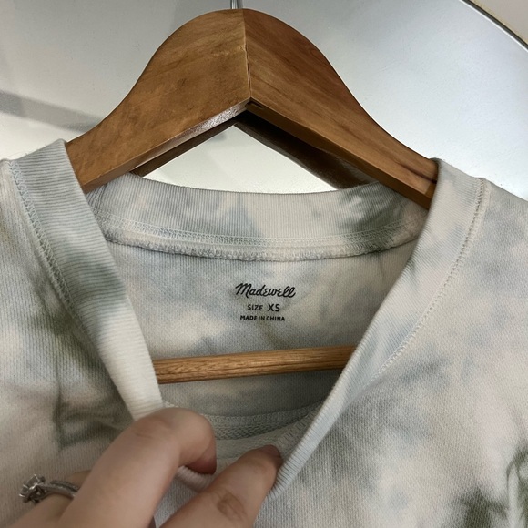 Madewell Tie-Dye Cotton Swing Crewneck - Picture 3 of 7
